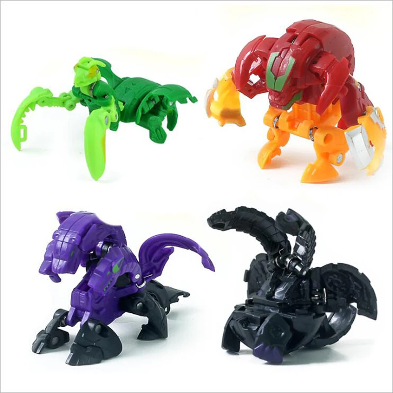 TAKARA TOMY BAKUGAN 5 шт. случайные 3 см трансформеры гироскоп Bey Blade Toupie Fusion Met Monster Ball Gyro