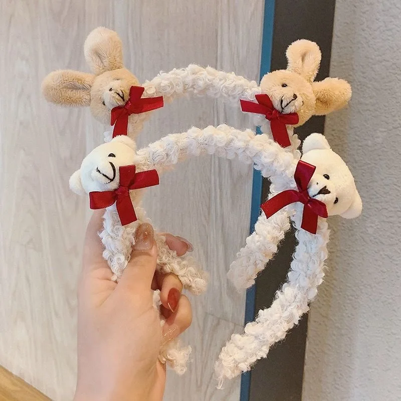 Бесплатная доставка Забавные волосы группа стирка уход за кожей лица повязка на