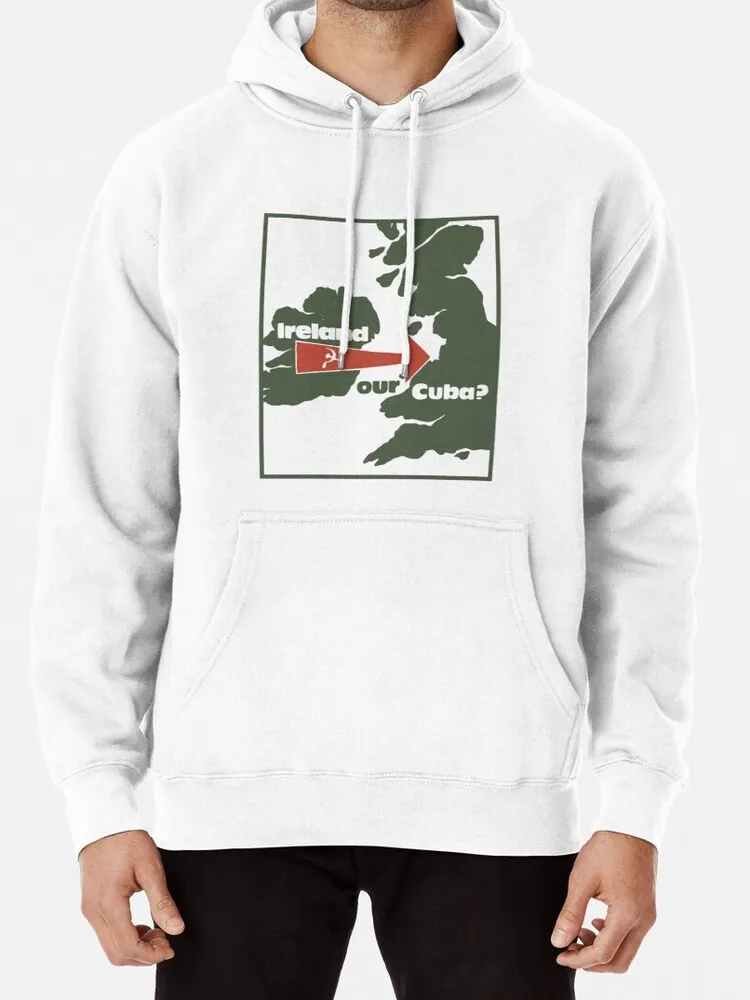 Ирландия-наша Куба? 100% хлопковая Футболка с принтом Ирландия история Британский
