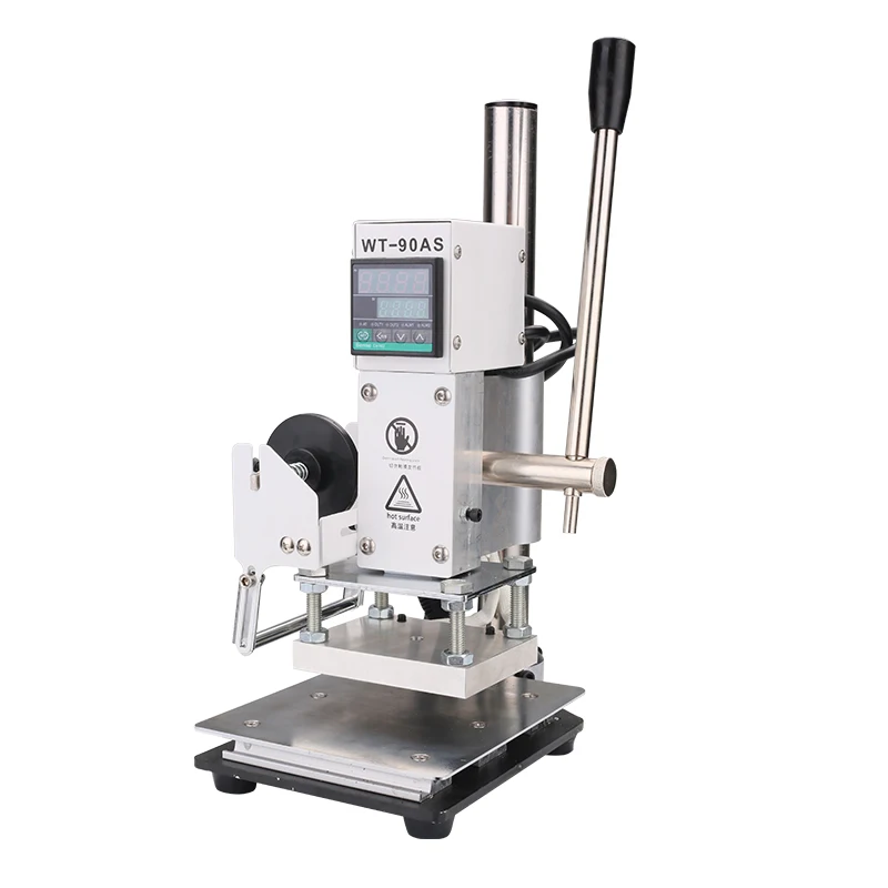 Машина для горячего тиснения фольгой тиснение кожи инструмент логотипа