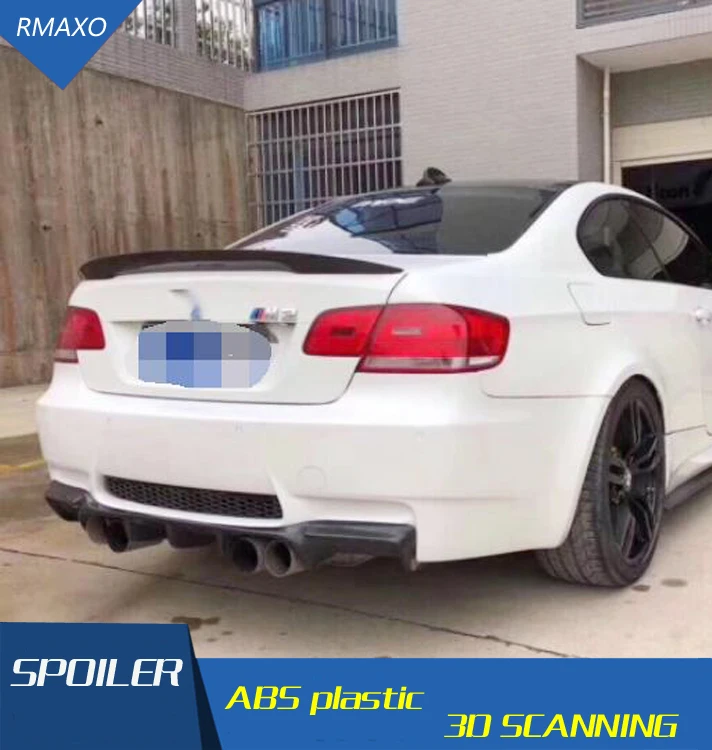 Спойлер для E92 2012 2018 BMW 3 серии E93 320i 325li 330i спойлер из АБС пластика PSMK заднее крыло