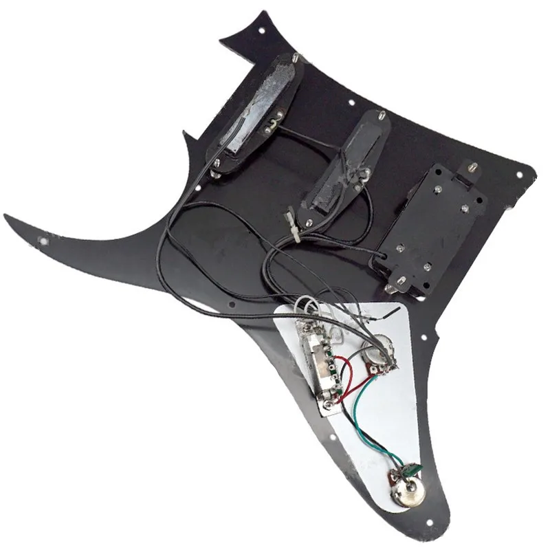 Набор черный жемчуг Электрогитары накладку загружено в сборе 1 Объем тон 5 способ