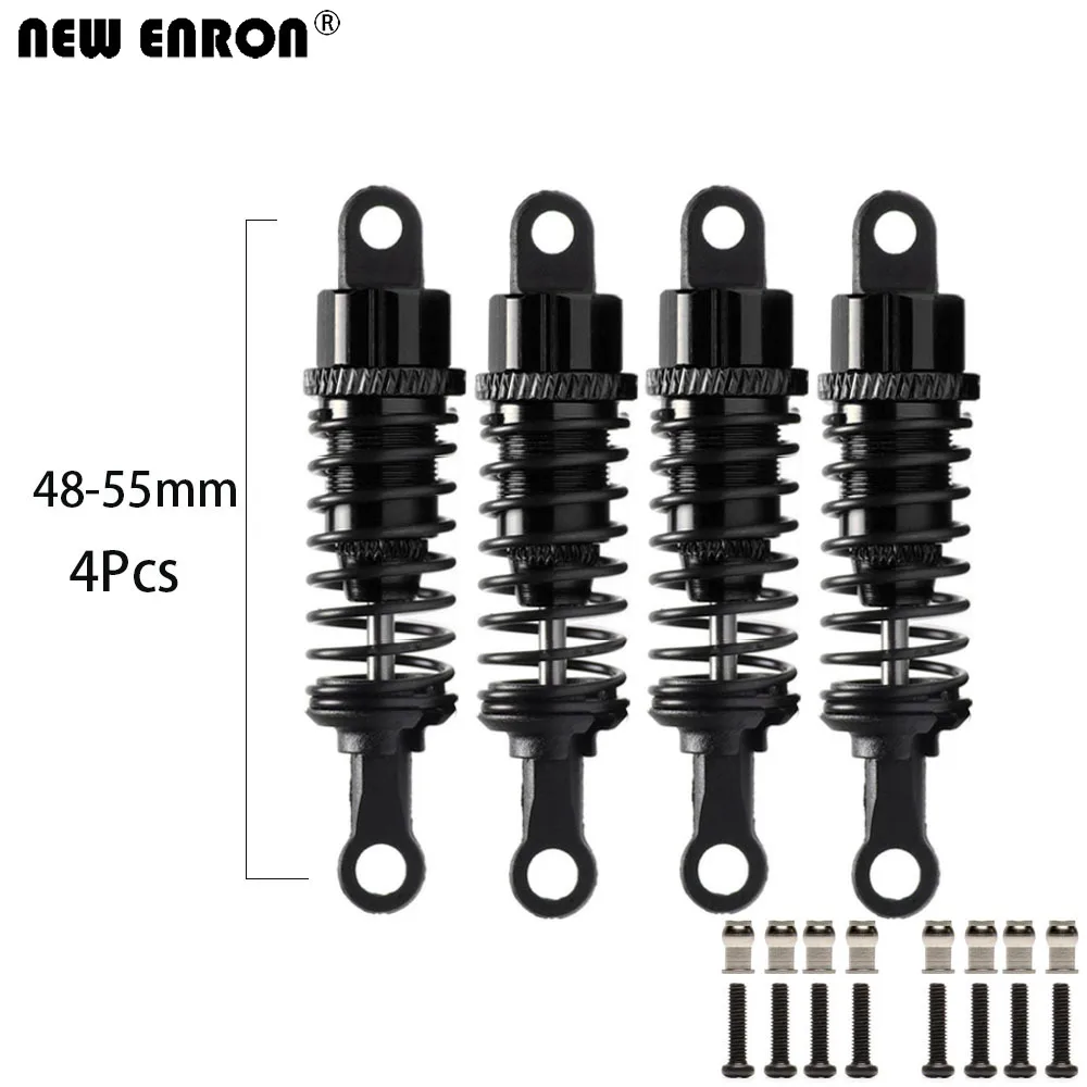 

NEW ENRON Aluminum Alloy Oil Shock Absorber 48-55mm 2Pcs or 4Pcs For RC Car 1/18 WLtoys A949-55 A959 A969 A979 K929