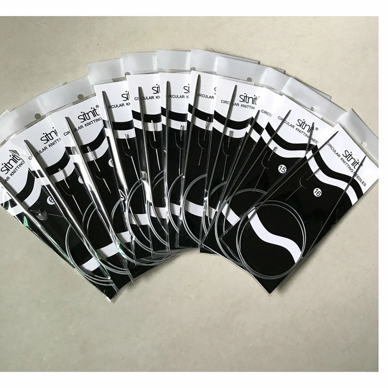 Стальной кольцевой штифт из нержавеющей стали спицы инструмент для плетения 80