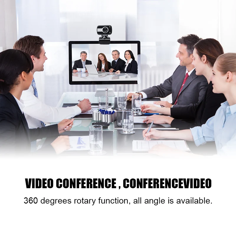 

Newly USB 2.0 HD Webcam Desktop Laptop PC Video Calling Camera Adjustable with Microphone S66