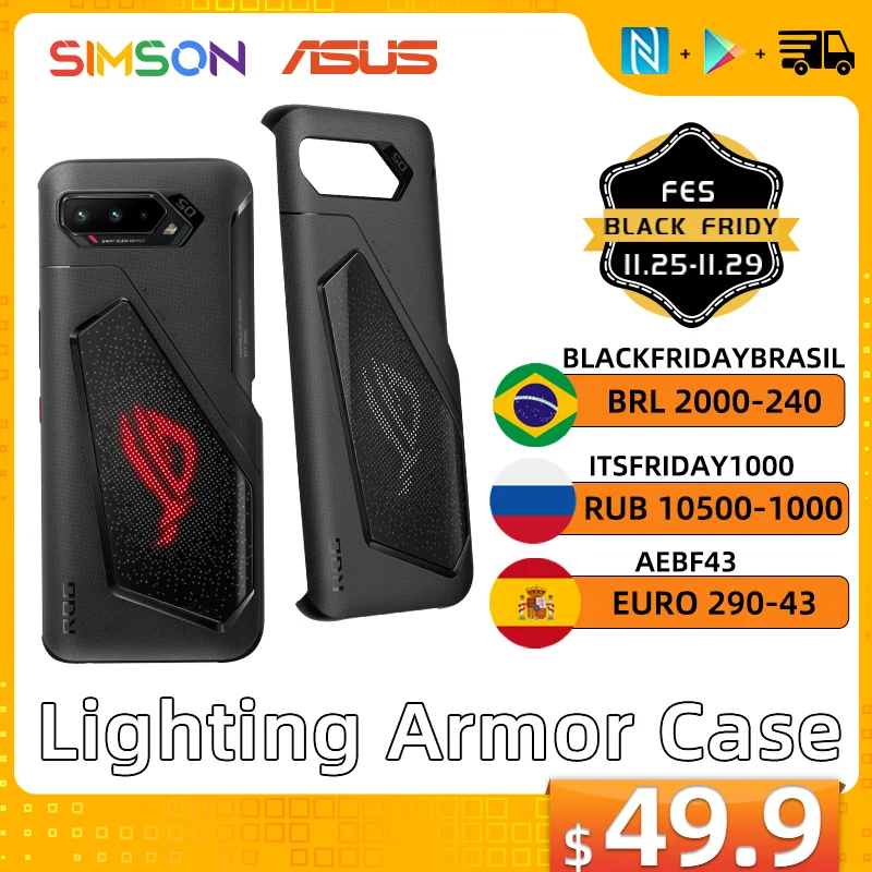 

Новый телефон ASUS ROG Phone 5, защитный чехол с подсветкой для телефона