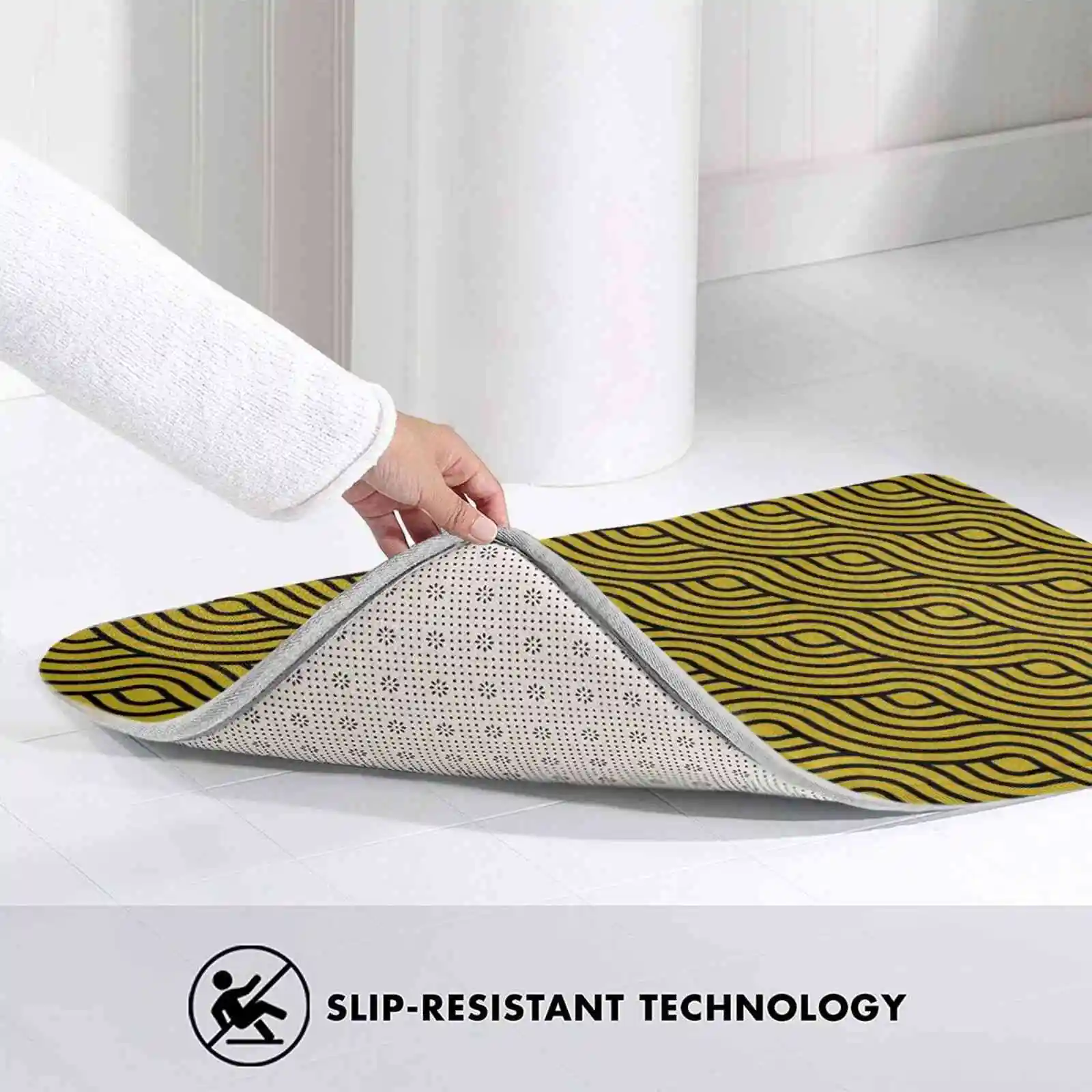 Геометрический векторный волнистый Бесконечный узор мягкий интересный товары