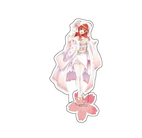 Аниме quintessence Quintuplets Nakano Ichika Miku фотография табличка для настольного декора белая