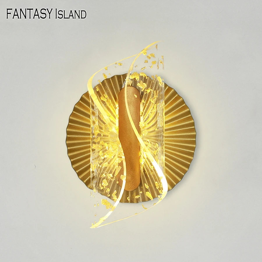 

Современный интерьер настенный светильник для домашнего декора спальни Украшение стен светодиодные Настенные светильники ванная комната ...