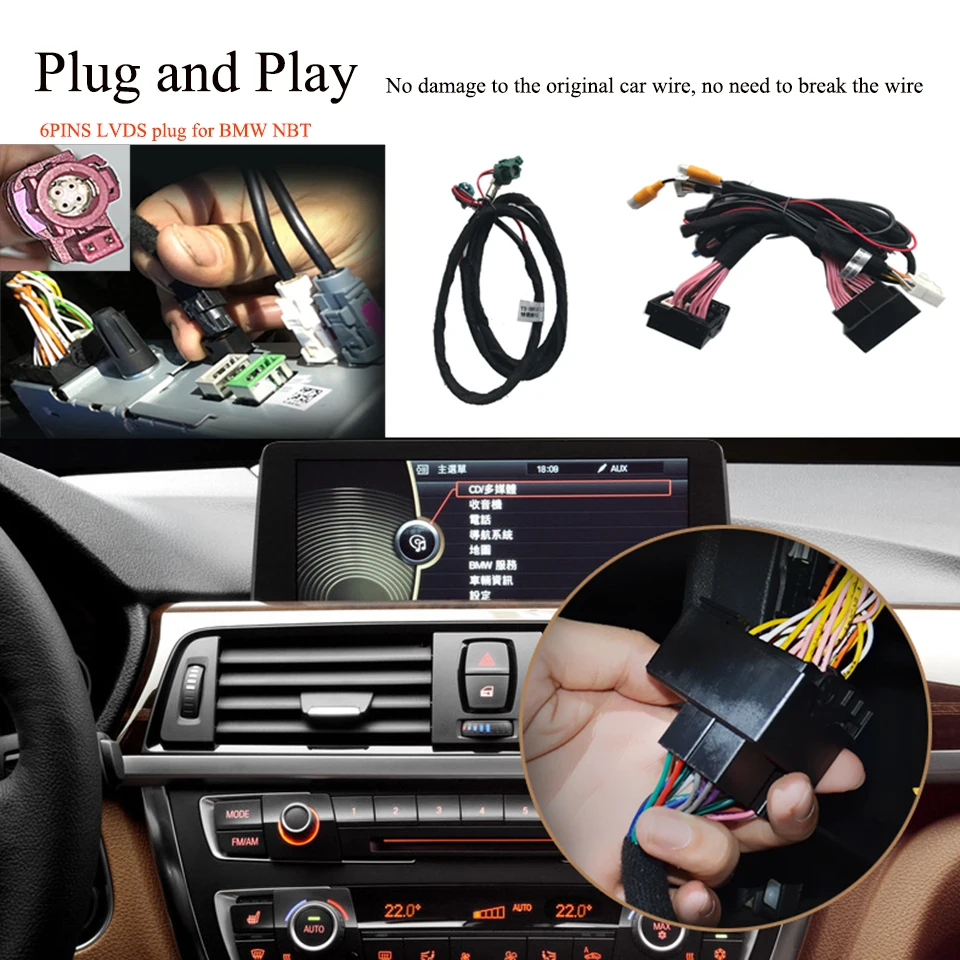 Интерфейс передней и задней камеры оригинальный обновленный экран дисплей