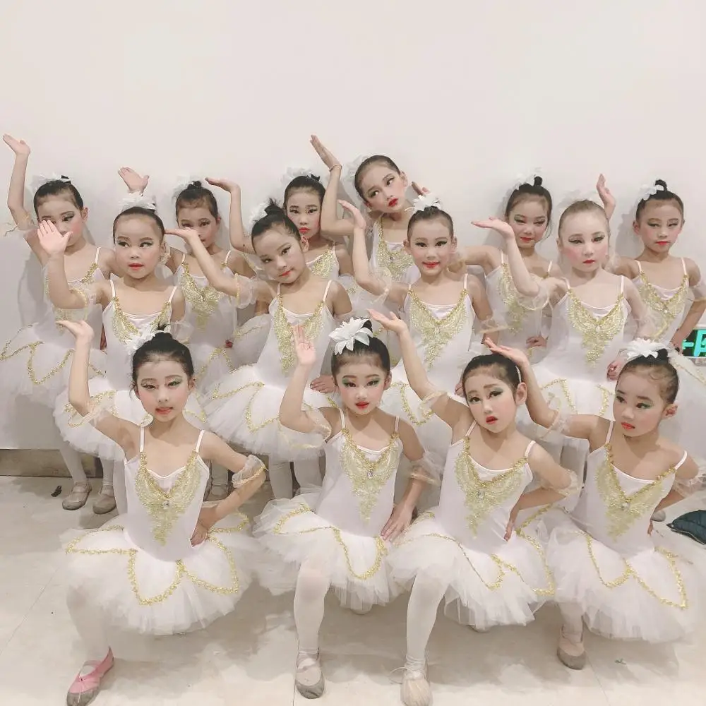Новая профессиональная балетная пачка для балерины детей блинная костюмы танцев