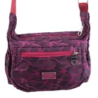 Женская сумка на плечо, прочные Водонепроницаемые многофункциональные нейлоновые тканевые мессенджеры, Женская камуфляжная сумочка