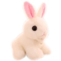 simulation of small rabbit plush toys doll little white rabbit doll cute rabbit rabbit child girl birthday gift