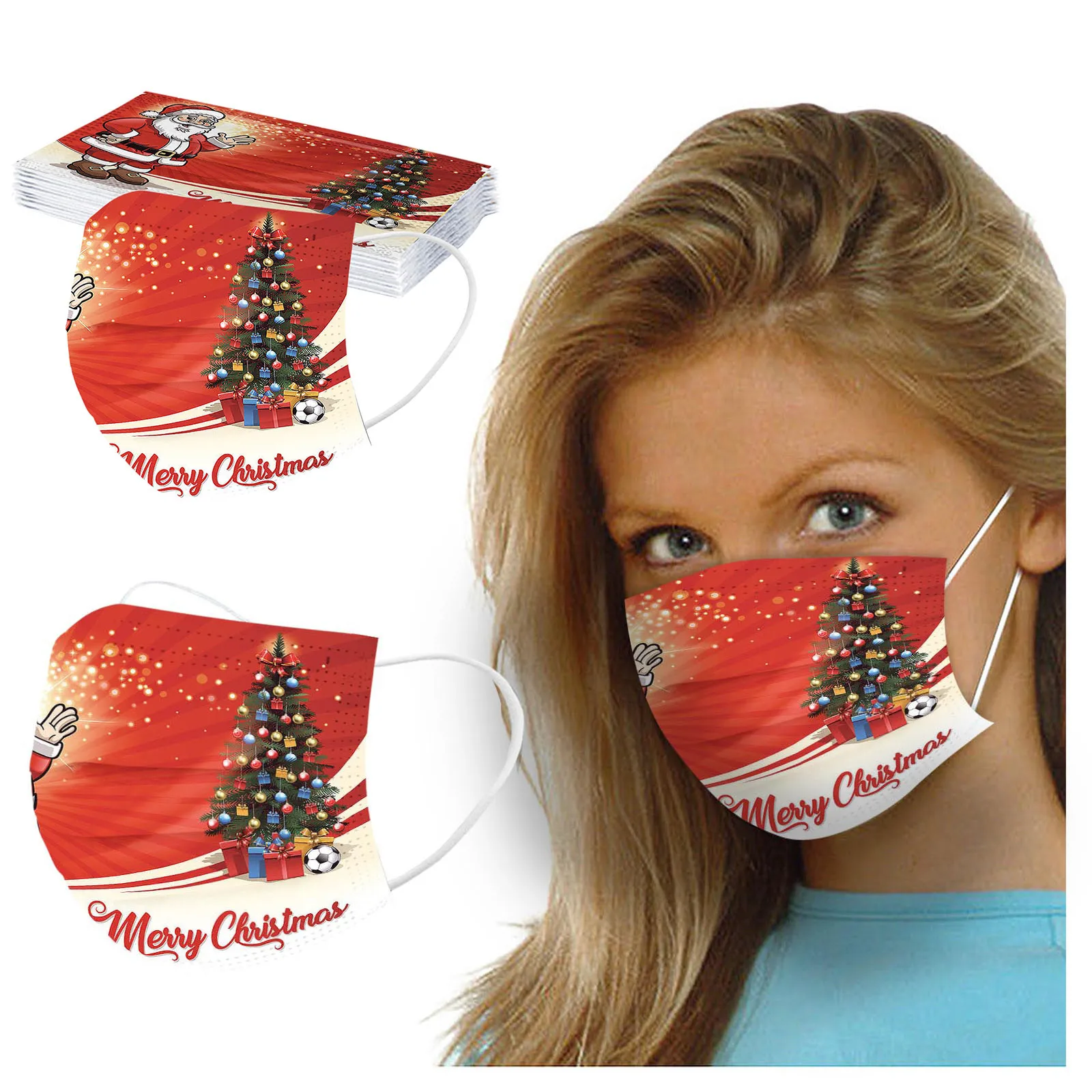 Маска нимуса Анти-пыль для взрослых Рождественская защиты лица Косплей