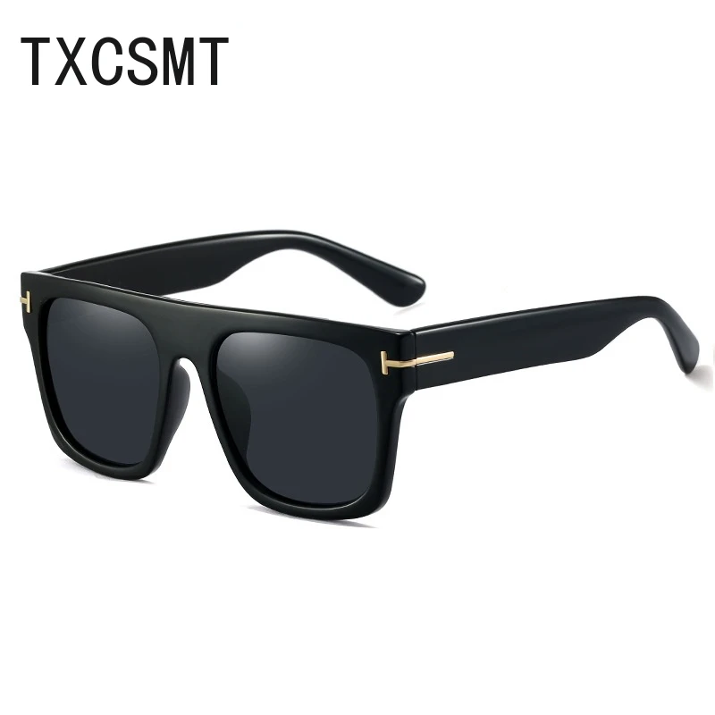 2021 Модные стильные солнцезащитные очки FAUSTO в квадратной форме для мужчин и женщин в винтажном классическом ретро дизайне