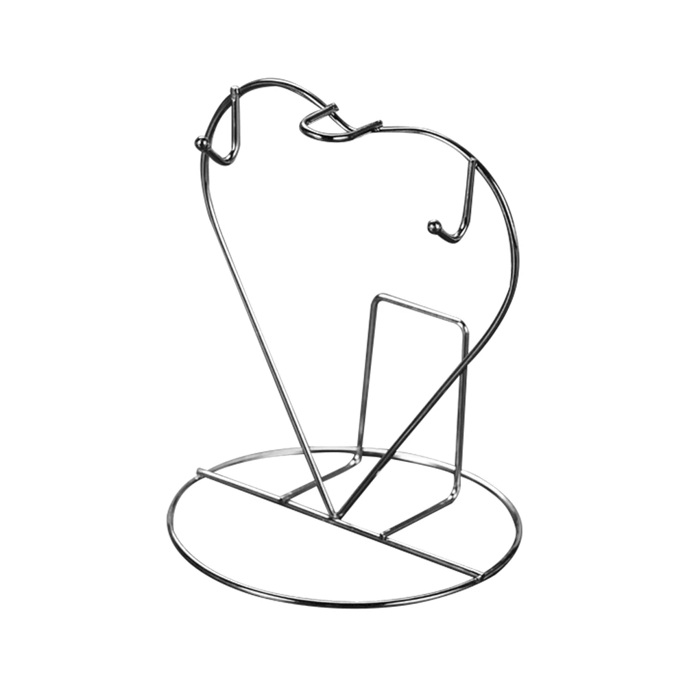 1 шт. подставка для чашек в форме сердца держатель из нержавеющей стали