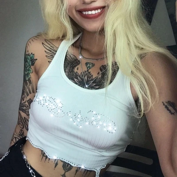 Модные женские футболки в стиле Ins короткая футболка с блестками укороченный топ