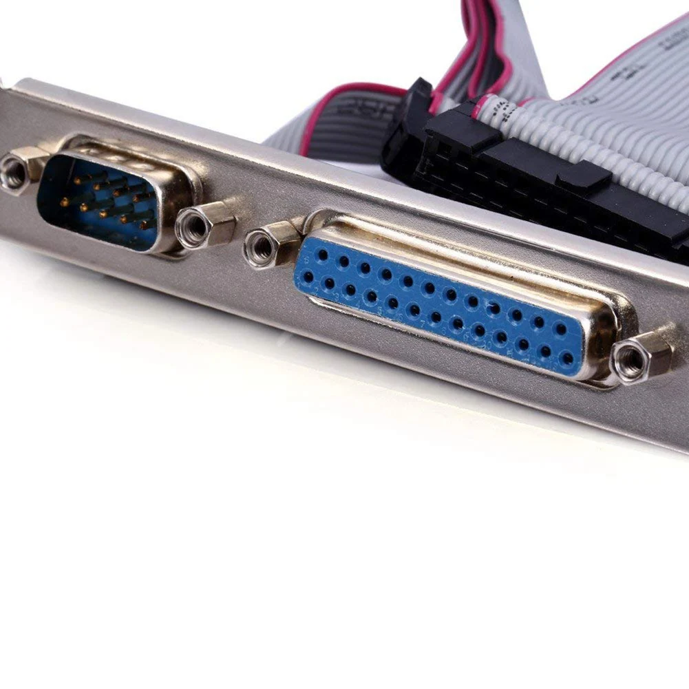 25 отверстий параллельный порт + 9 pin Серийный Расширение линии/ободок (DB25 DB9)