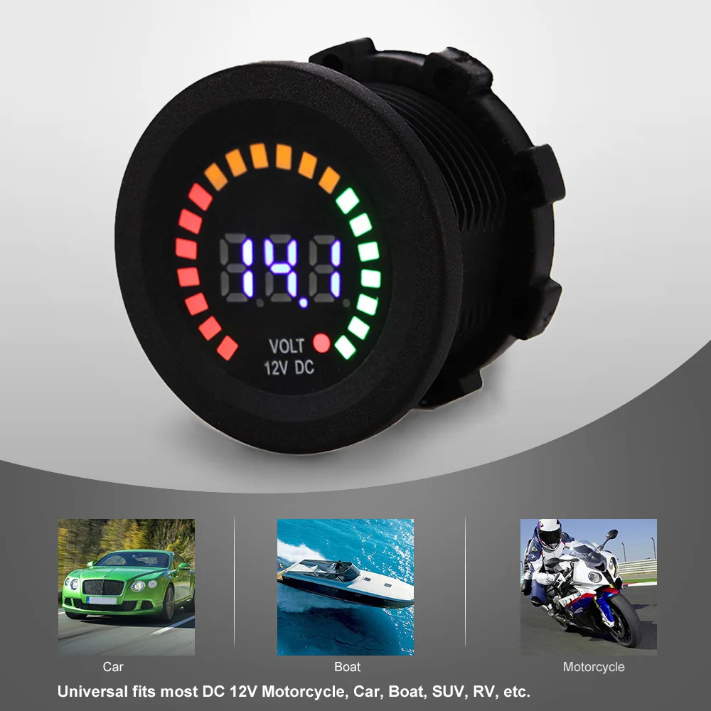 KKmoon автомобильный Стайлинг Универсальный DC 12 В автомобиль мотоцикл Лодка