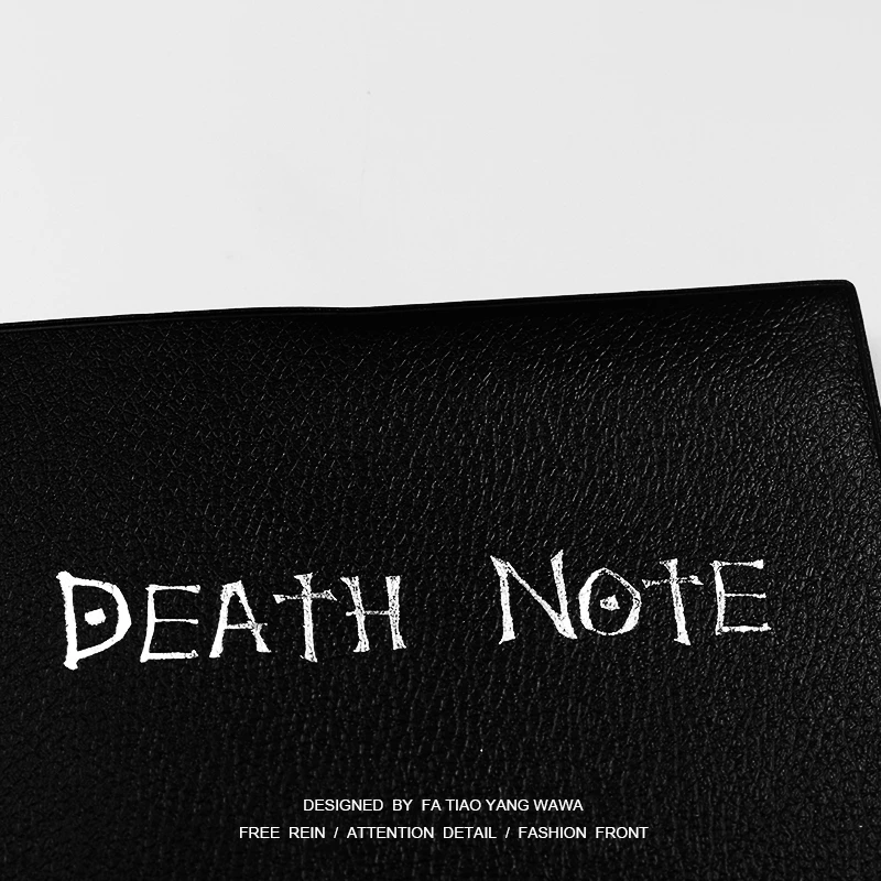 Дневник смерти Note с перьями аниме дневник мультяшная книга милая модная тема