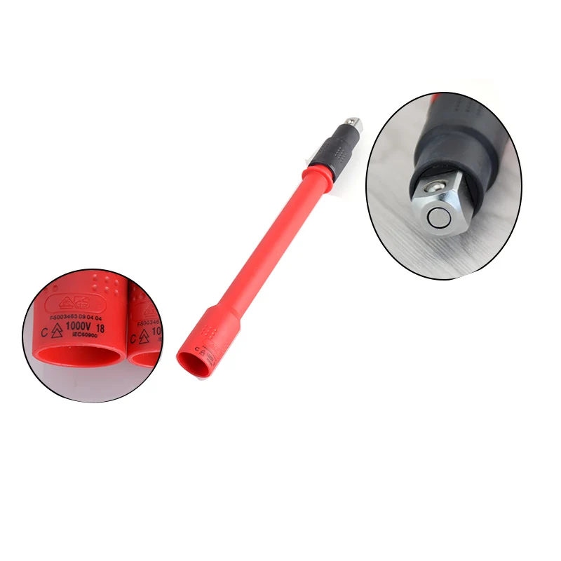 1000V утепленная Ratchet удлинитель ключа стержень разъем 1/4 &quot3/8&quot 1/2 &quotДлина