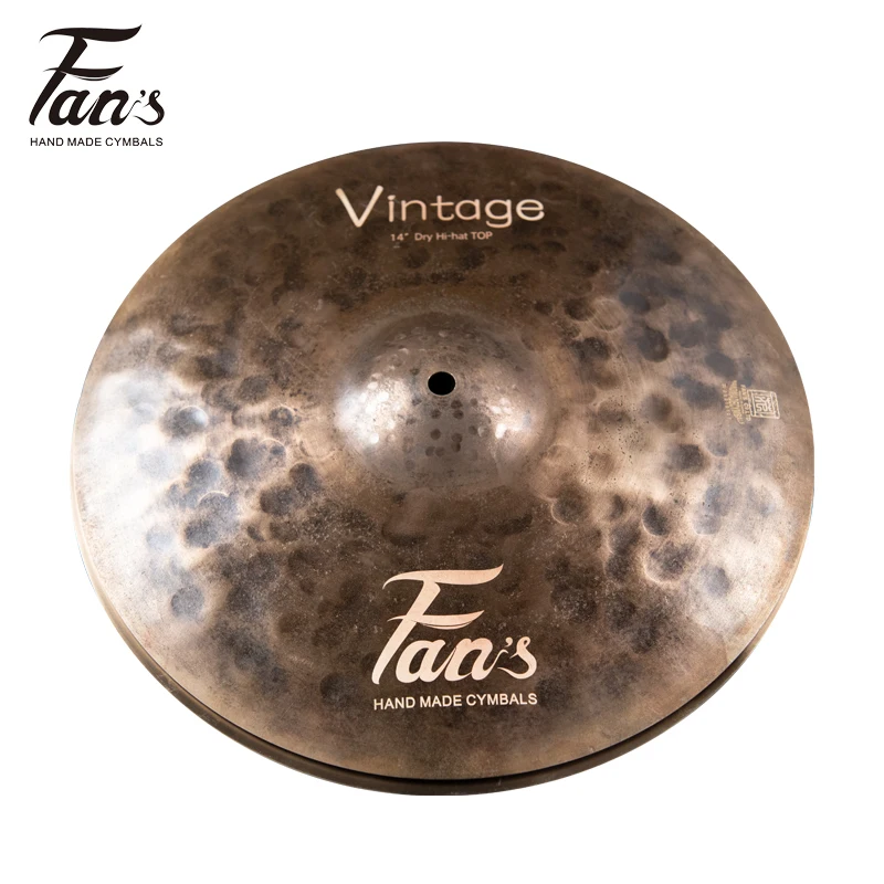 

FANS Vintage Dry series professional music instrument 14" hi-hat cymbal