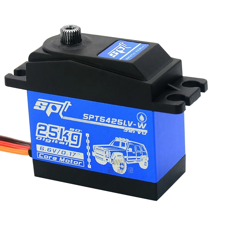 

SPT 5425LV-W RC сервопривод 25 кг цифровой сервопривод с высоким крутящим моментом радиоуправляемые детали цифровой рулевой механизм с высоким кр...