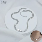 Кулон из нержавеющей стали с квадратной подвеской в виде надписи Дата