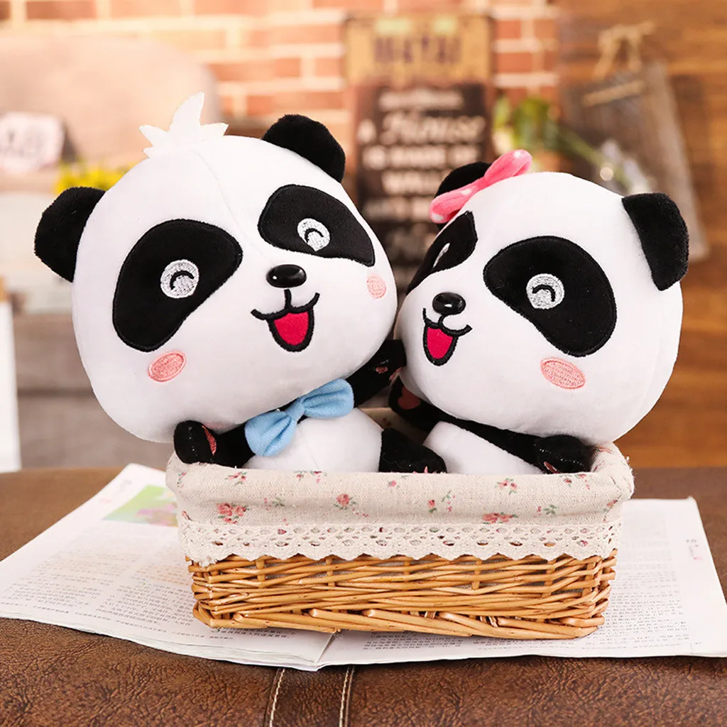 

Newcoming Kids Lovely Soft Panda Animal Doll Cute Stuffed Plush Toy Home Decor Party Wedding Christmas Gift Fast Shipping