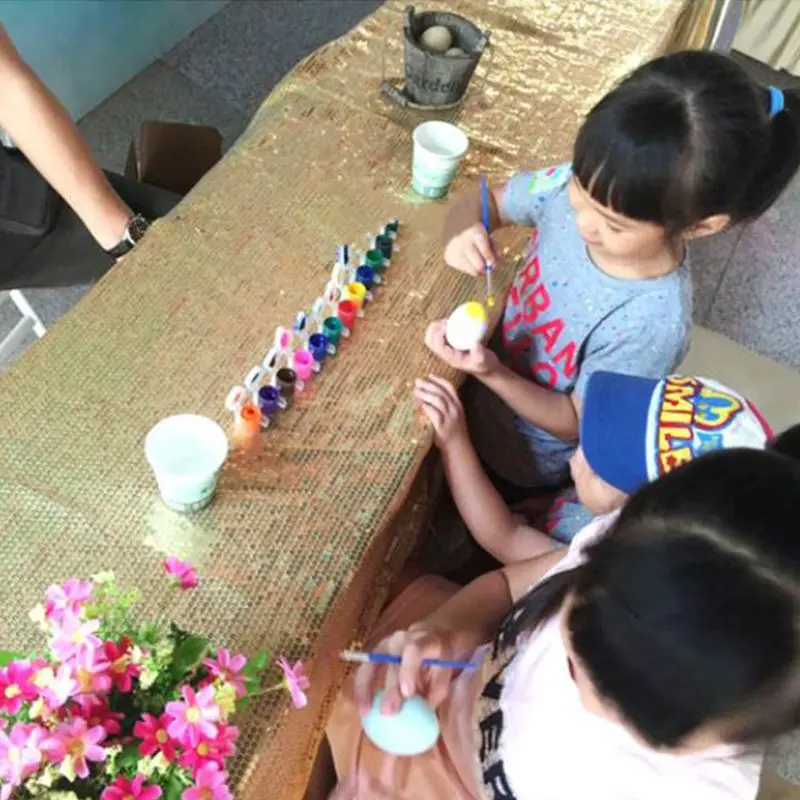 1 Набор 3 мл/5 мл ручная роспись Акриловая Краска детская безопасная пигменты для