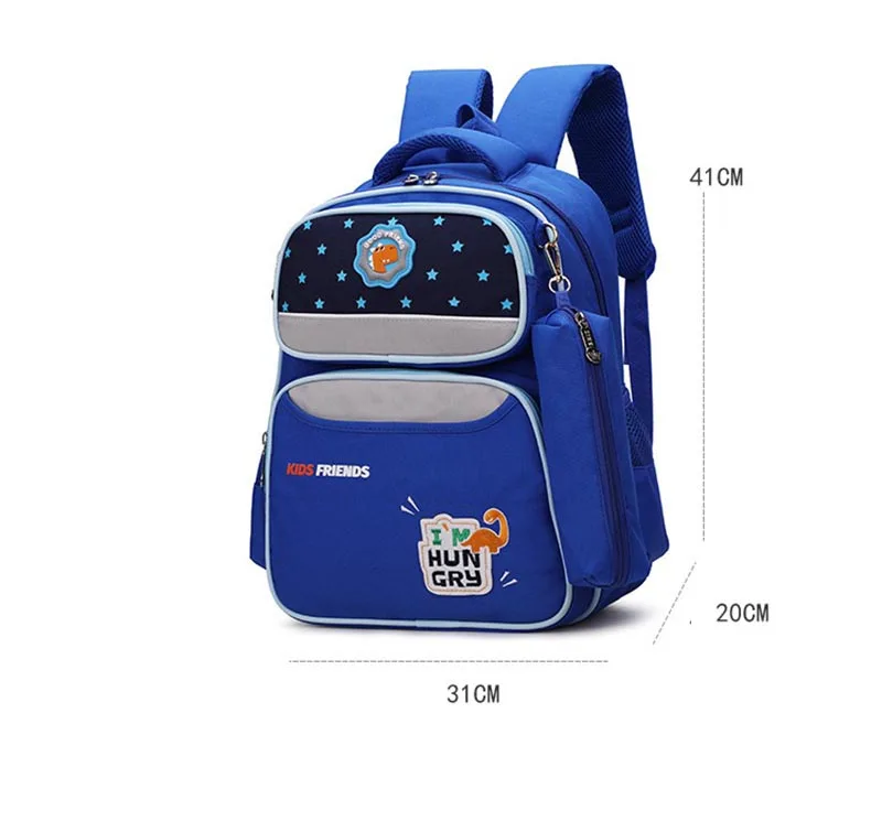 Детский рюкзак с мультипликационным рисунком ранцы для начальной школы