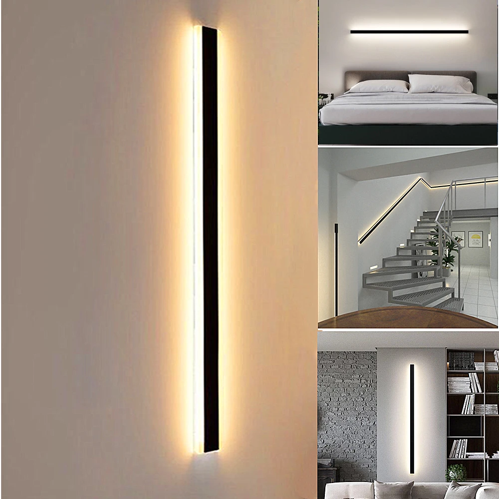 Luminária de Parede D’água para Iluminação Interna para Sala de Estar Decoração com Espelho Led à Prova Quarto