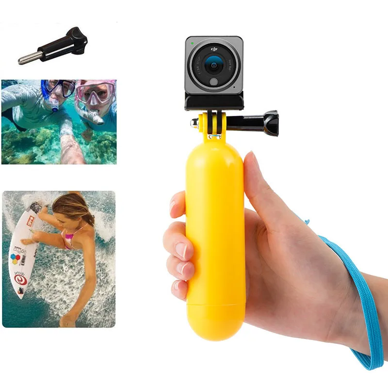 

DJI Action 2 Floating Handheld Monopod Mount Hand Grip Selfie Stick For Gopro HERO 9 10 8 7 6 SJ4000 Xiaomi Yi Action 2 Cameras