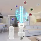 Неоновый УФ-светильник E27 Ozone, неоновая Светодиодная лампа 25 Вт для дома, спальни, UVC, кварцевый s светильник ильник