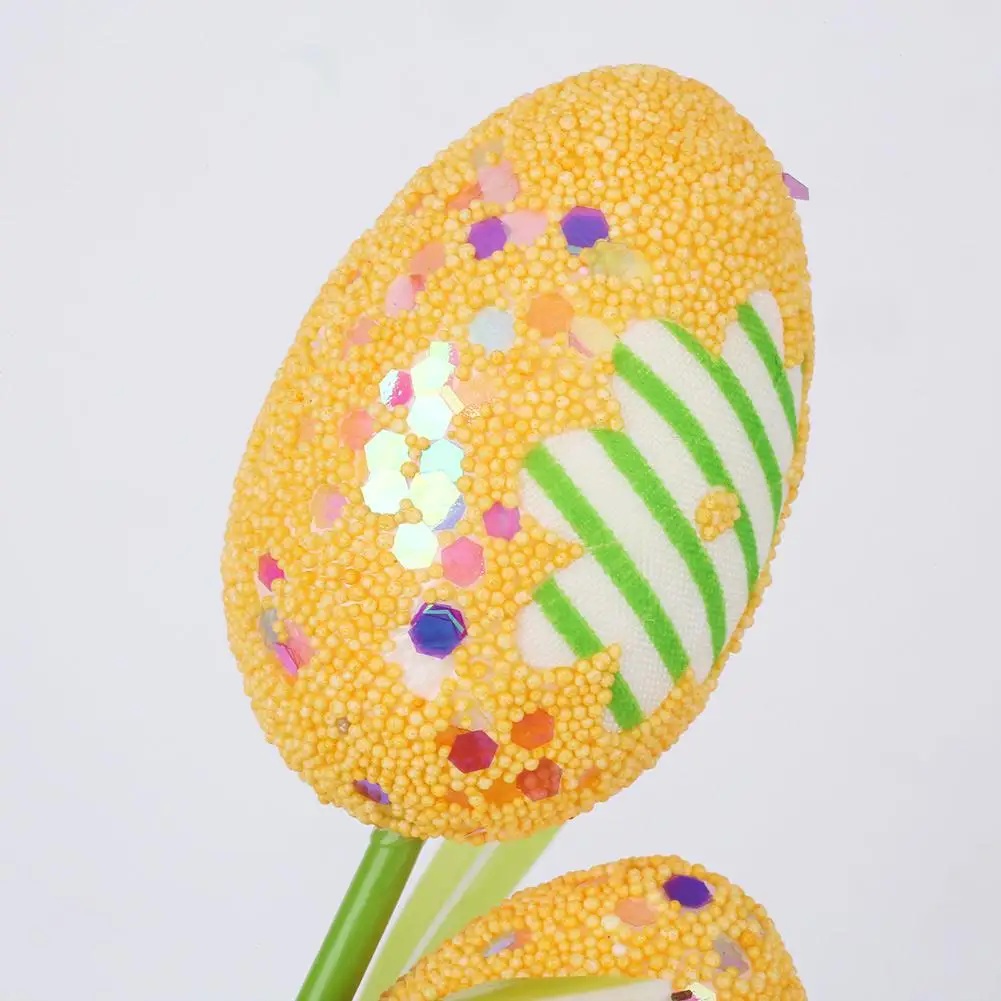 Вечерние реквизиты на палочках пасхальные цвета случайная имитация