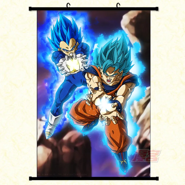 Dragon ball Broly Canvas Fantasy Motivational Abstract Art Laminas Decorativas Pared Cuadros Painting by Numbers HD DIY 36 | Дом и сад