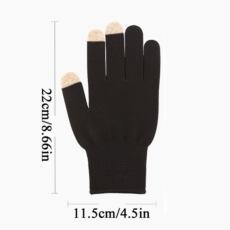 Дышащие перчатки унисекс для сенсорных экранов летние тонкие на запястье мужчин