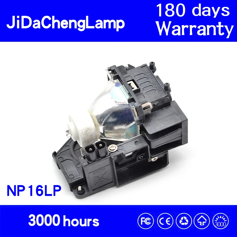 

High Quality NP16LP Projector Lamp For M260WS M300W M300XS M350X M311W M361X M300WG NP-P350X M300XSG Projectors with housing