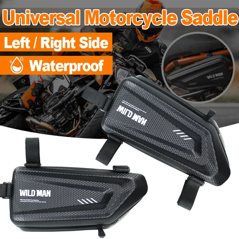

For KTM 125/200/250/390/790 DUKE Adventure 990/S/R SMT, SUPERMOTO/R Motorcycle Side Bag Modification Waterproof Triangle Bag