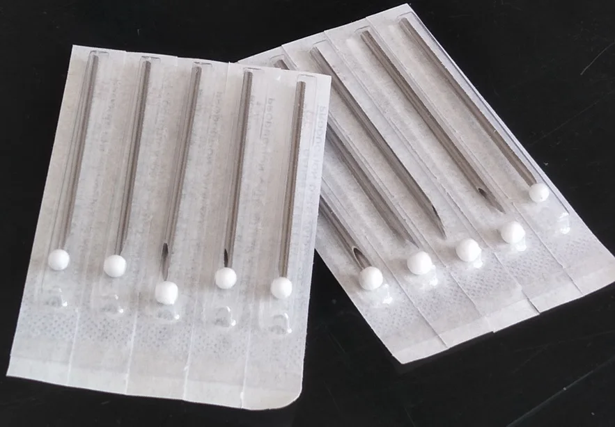 200Pcs1 6G/14G Одноразовые стерилизованные иглы для пирсинга медицинская Класс