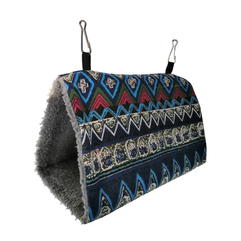 R7RC Pet гамак для птицы клетка мягкая хижина палатка кровать пион гнездо теплая