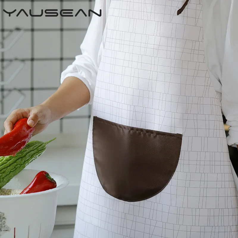 Нордическая 300DD Ткань Оксфорд фартук маслостойкий кухонный шеф-повар домашняя