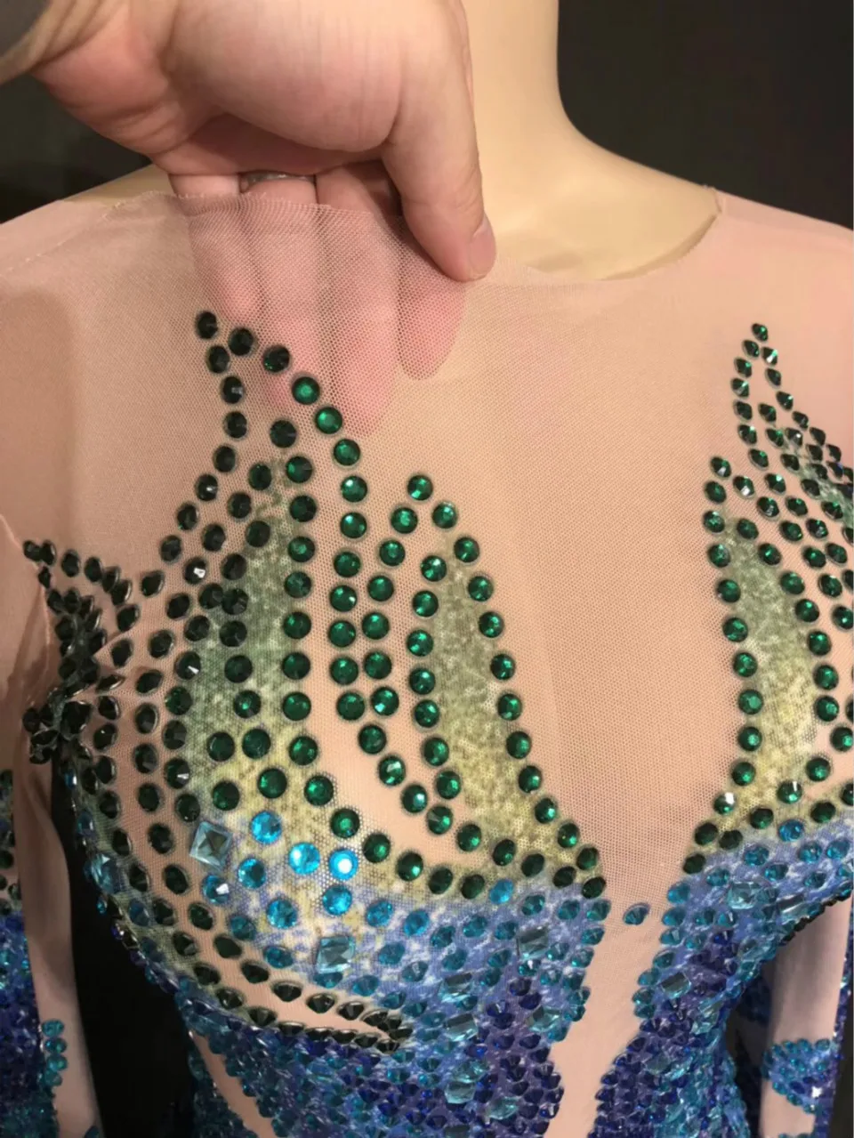 Женский сетчатый комбинезон из пряжи однотонный Блестящий Комбинезон со