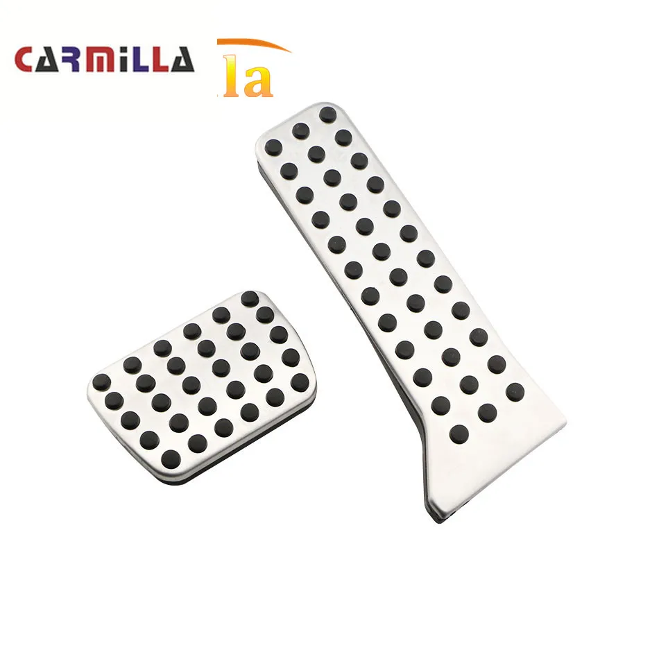 Carmilla нержавеющая сталь для педали газа автомобиля автомобильные чехол Mazda 3 Axela 6
