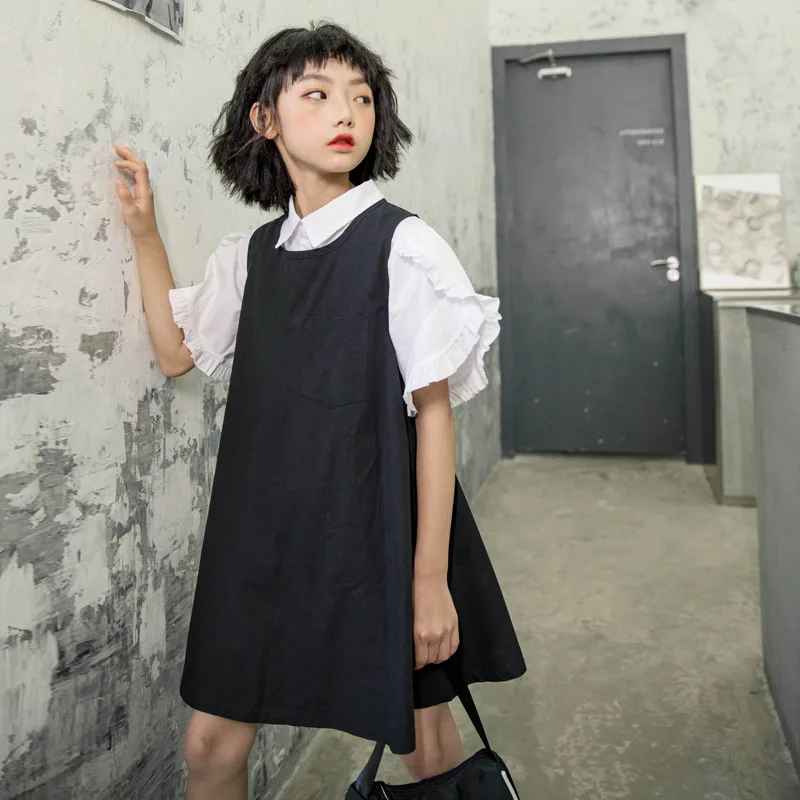 Детская одежда 2020 платье для девочек костюм родителей и детей хлопковая Милая