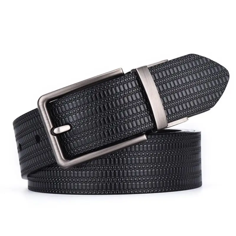 Ремень из натуральной кожи для мужчин и женщин Роскошный дизайнерский пояс с