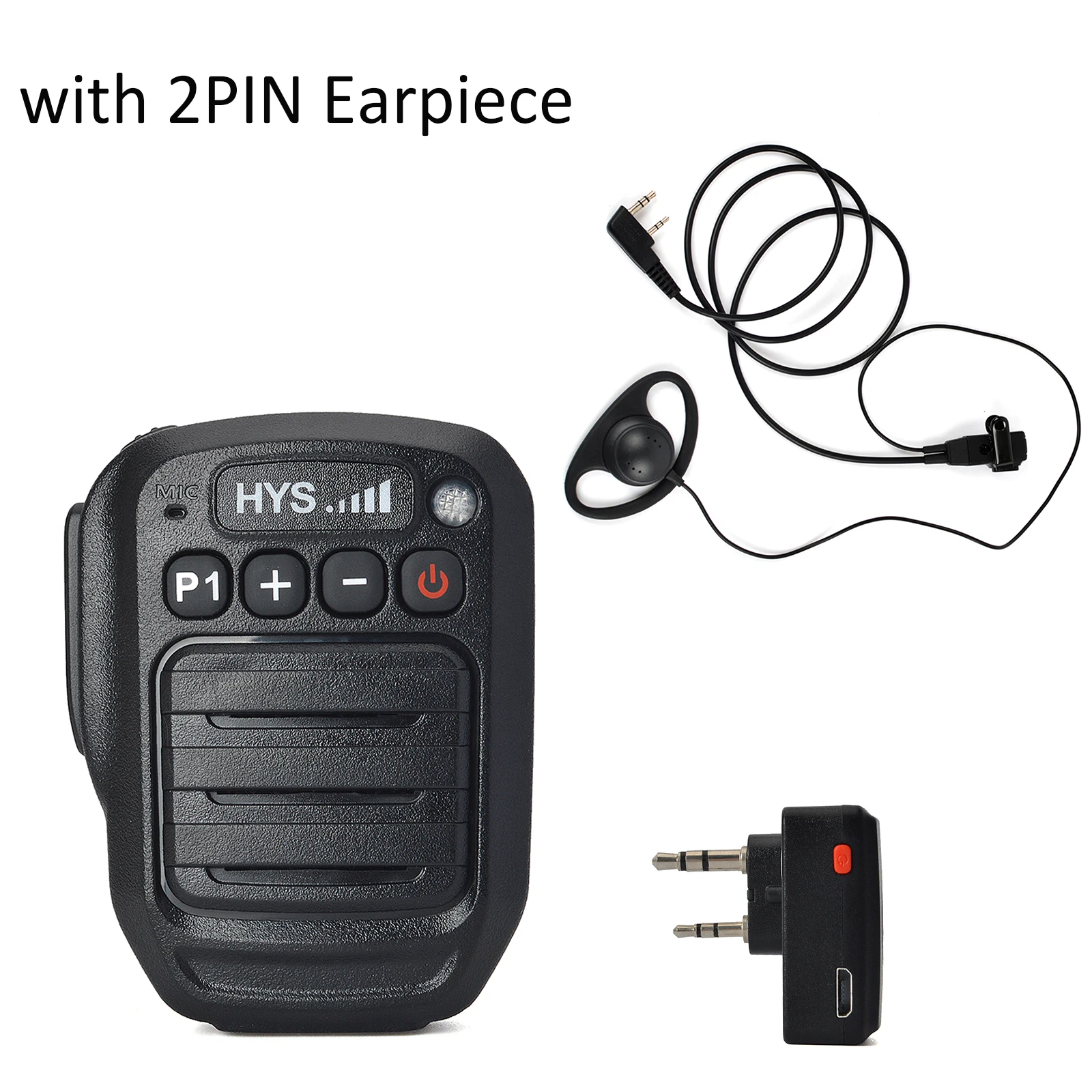 

HYS иди и болтай Walkie Talkie “иди и Беспроводной Bluetooth ручной Динамик микрофон плечо для BaoFeng UV-5R UV5RA UV-82 GT-3 Kenwood радио