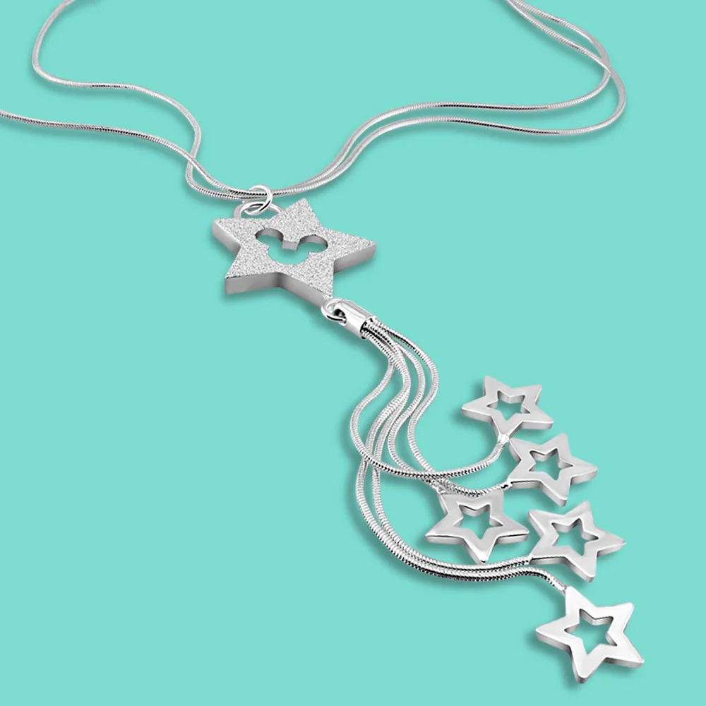 

Ожерелье из серебра 925 пробы в богемном стиле