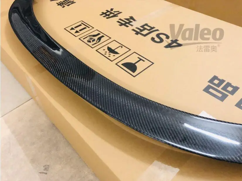 Карбоновое заднее крыло спойлера багажника для LEXUS ES ES200 ES250 ES300 ES350 2018 2019 2020 2021 годы.