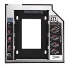 Универсальный 2,5 2nd 9,5 мм Ssd Hd Жесткий диск SATA HDD Caddy адаптер Bay для CdDvd Rom Оптический Bay 9,5 мм 2,5 